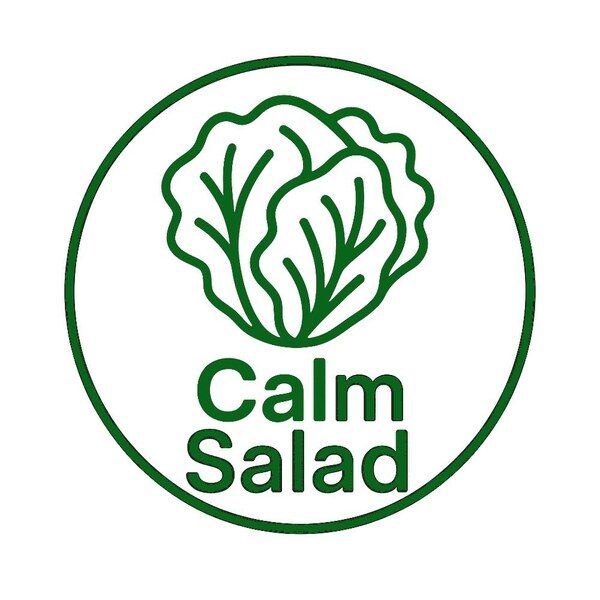 Calm Salad ロゴ